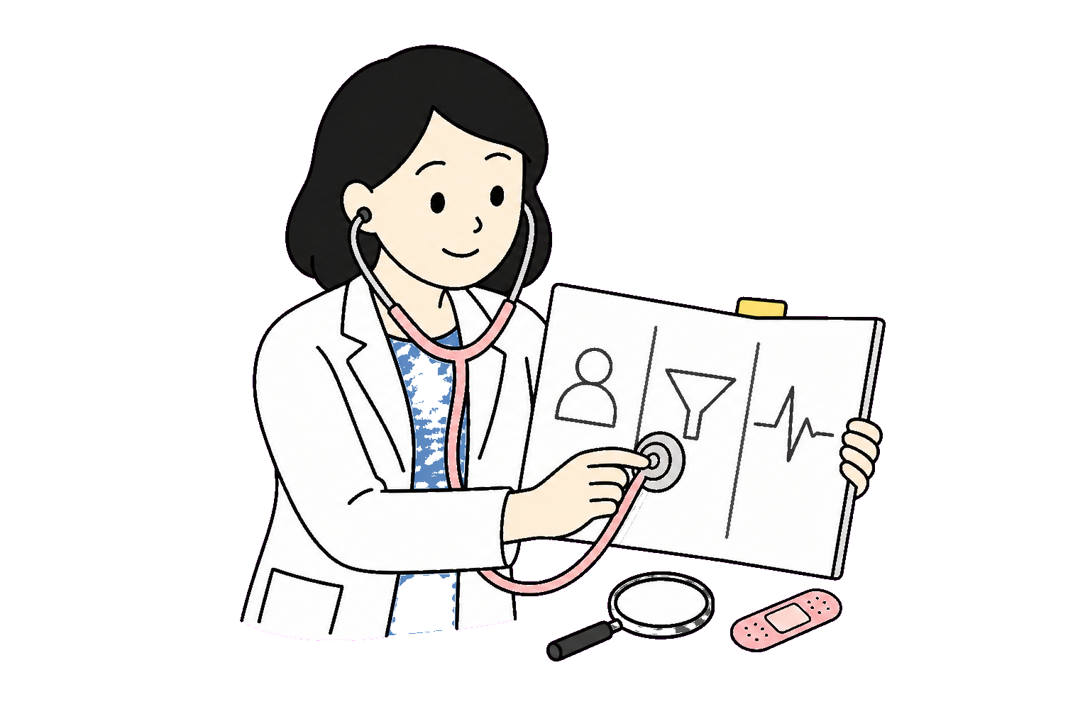 採用を診断・治療する支援者